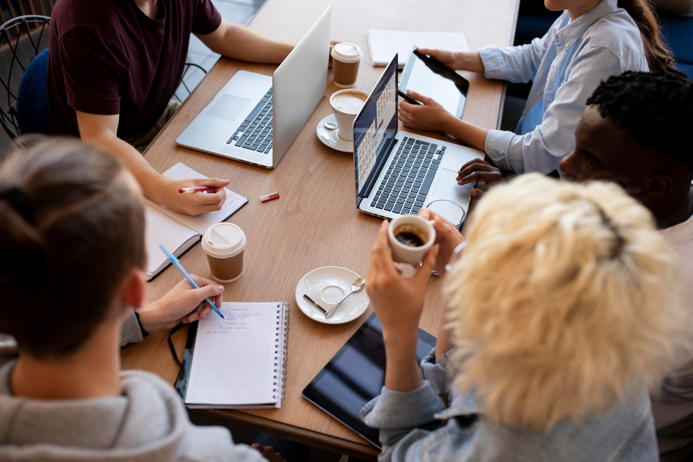Menschen im Meeting