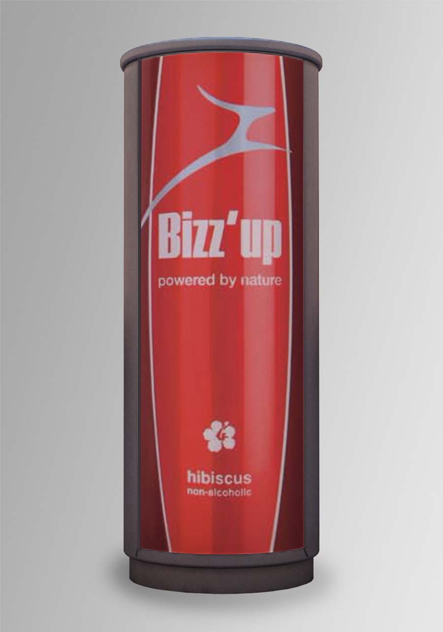 Bizzup-Litfaßsäule